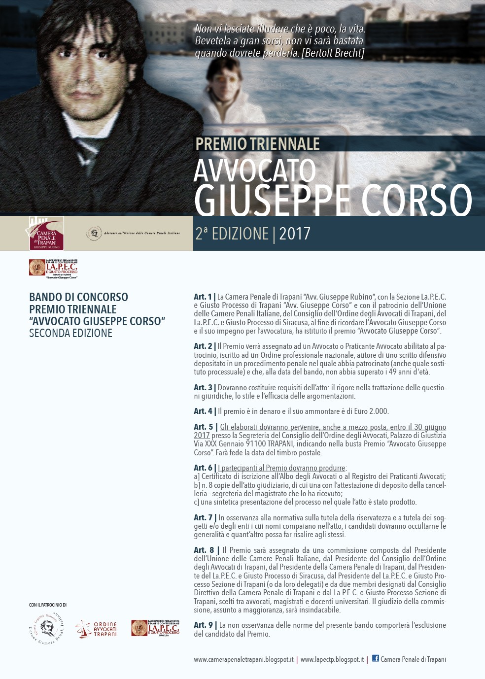 Premio avvocato Giuseppe CORSO